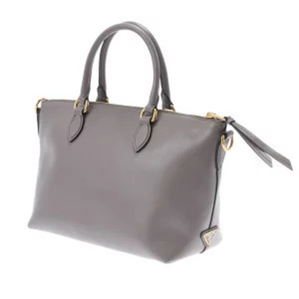 Prada bag gray handbag leather